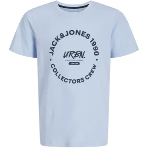 Jack & Jones Junior Chambray Blue Simon T-Shirt Crew Neck Jack Jones Junior