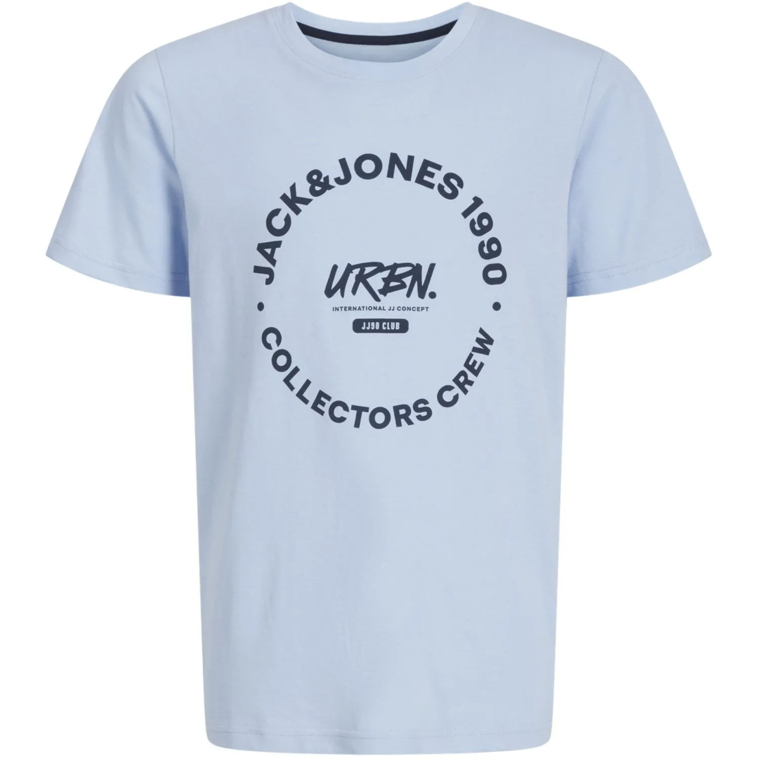 Jack & Jones Junior Chambray Blau Simon T-Shirt Rundhals Jack Jones Junior
