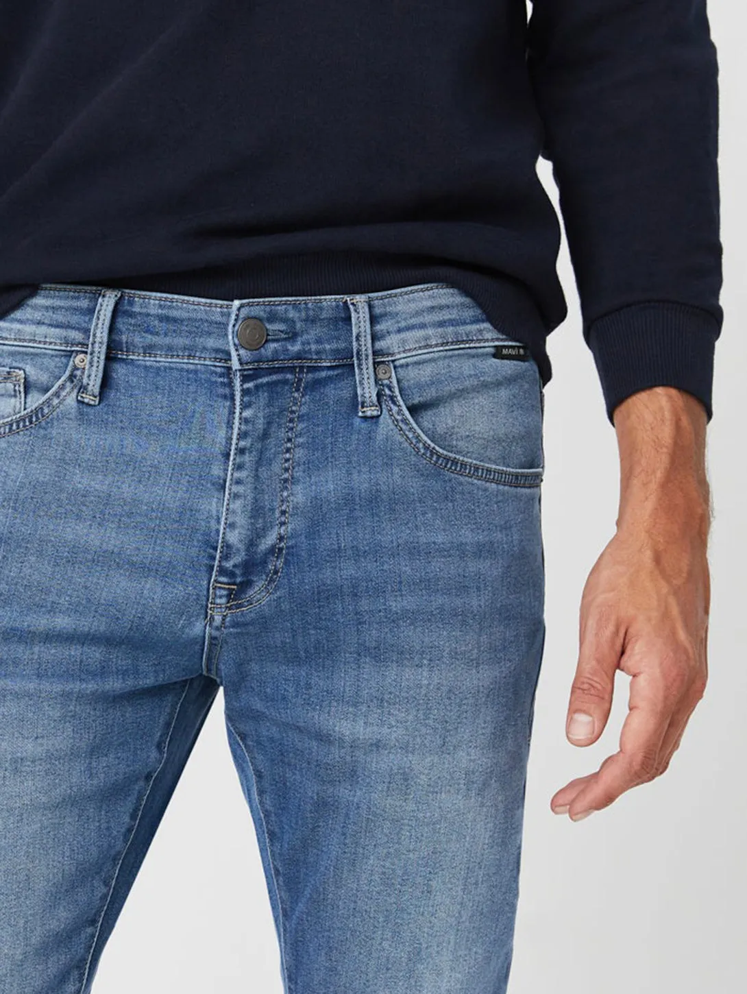 James Skinny Jeans - Hellblaue Supermove Mavi Kleidung