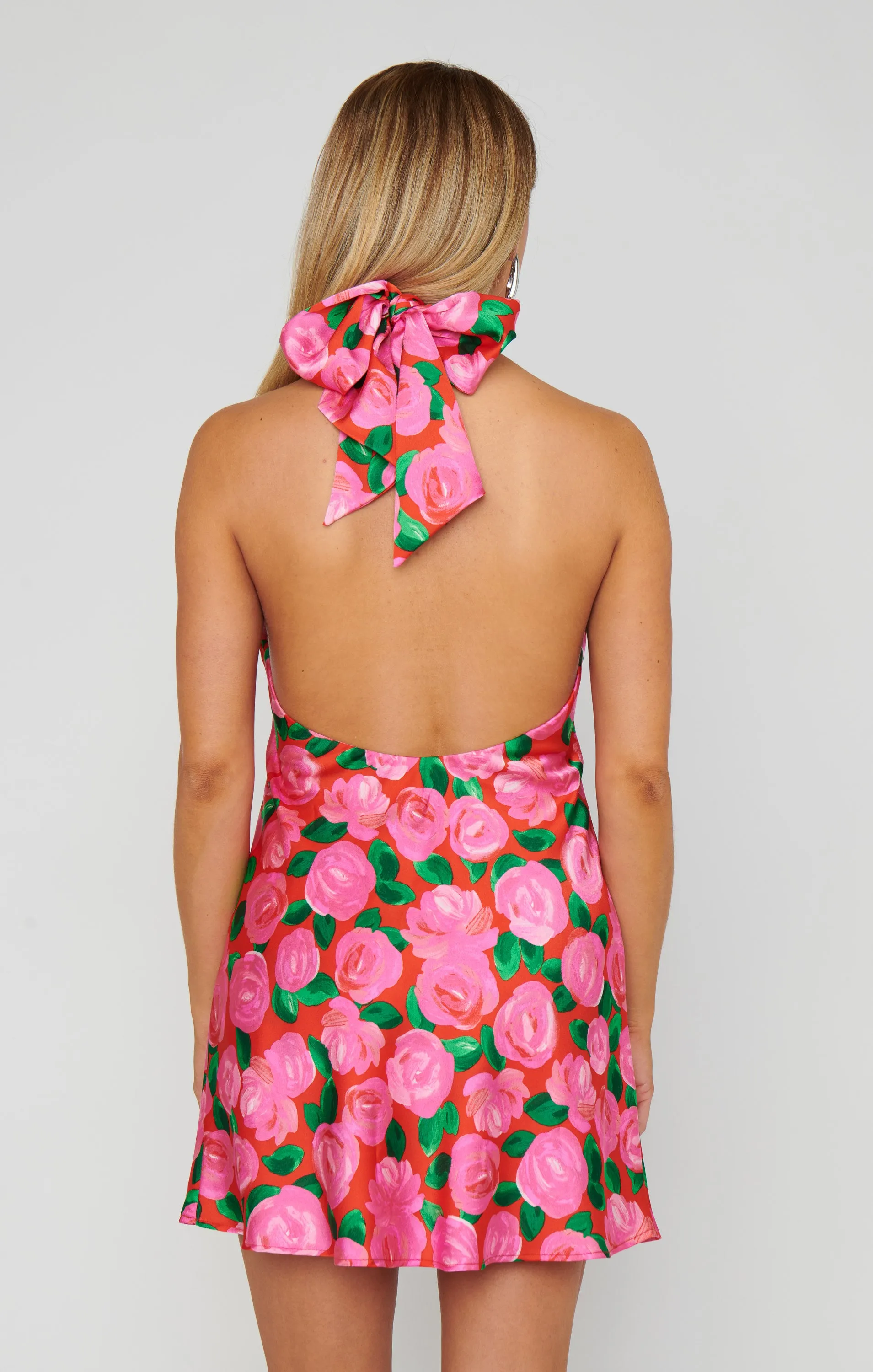 Jasmine Tie Minikleid ~ Rosie Blooms