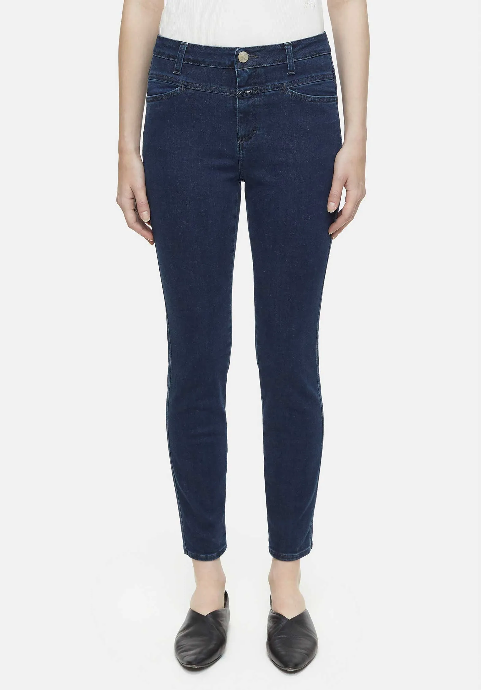Jeans Skinny Pusher C22231-08s-27 Dunkelblau