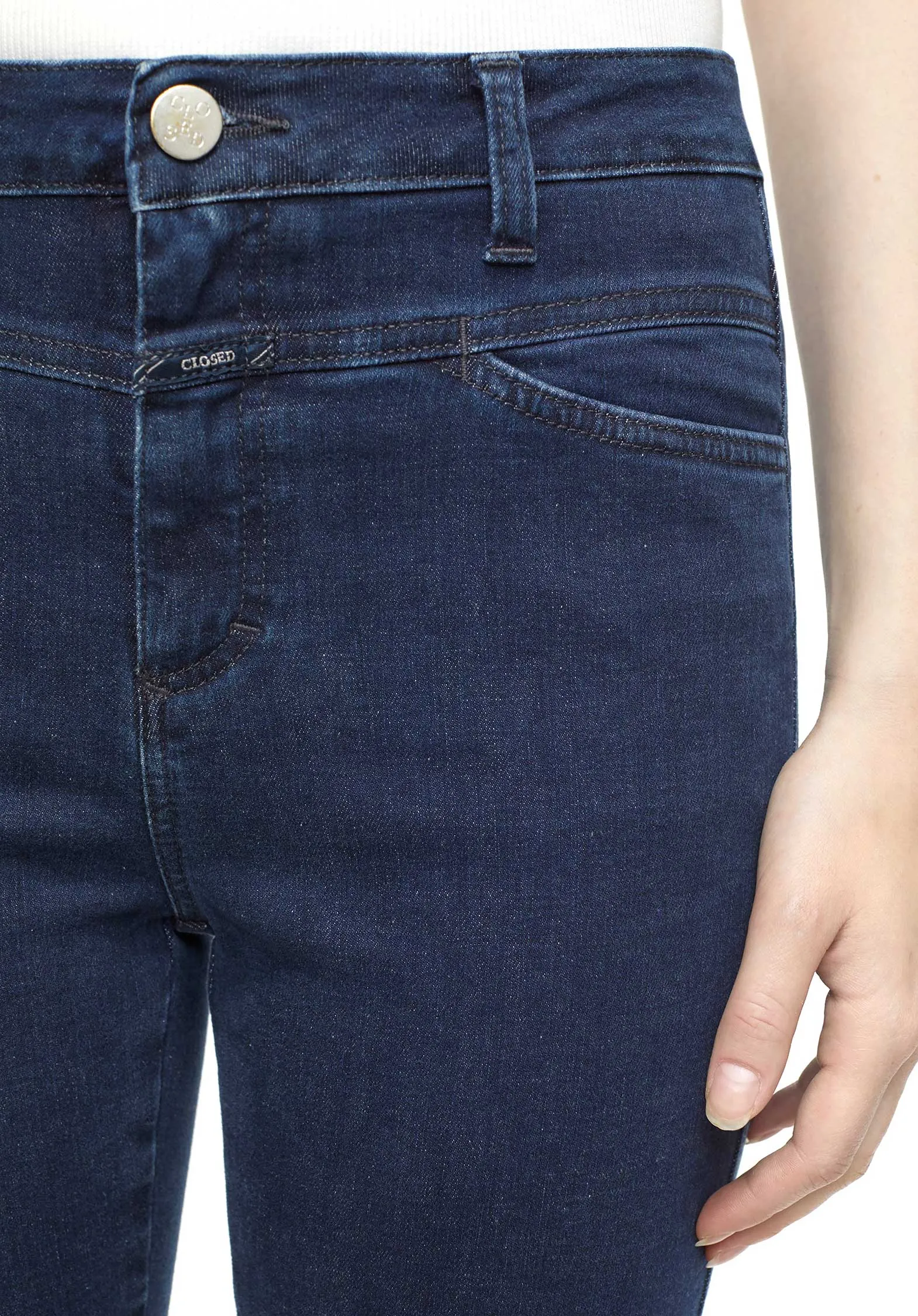 Jeans Skinny Pusher C22231-08s-27 Dunkelblau