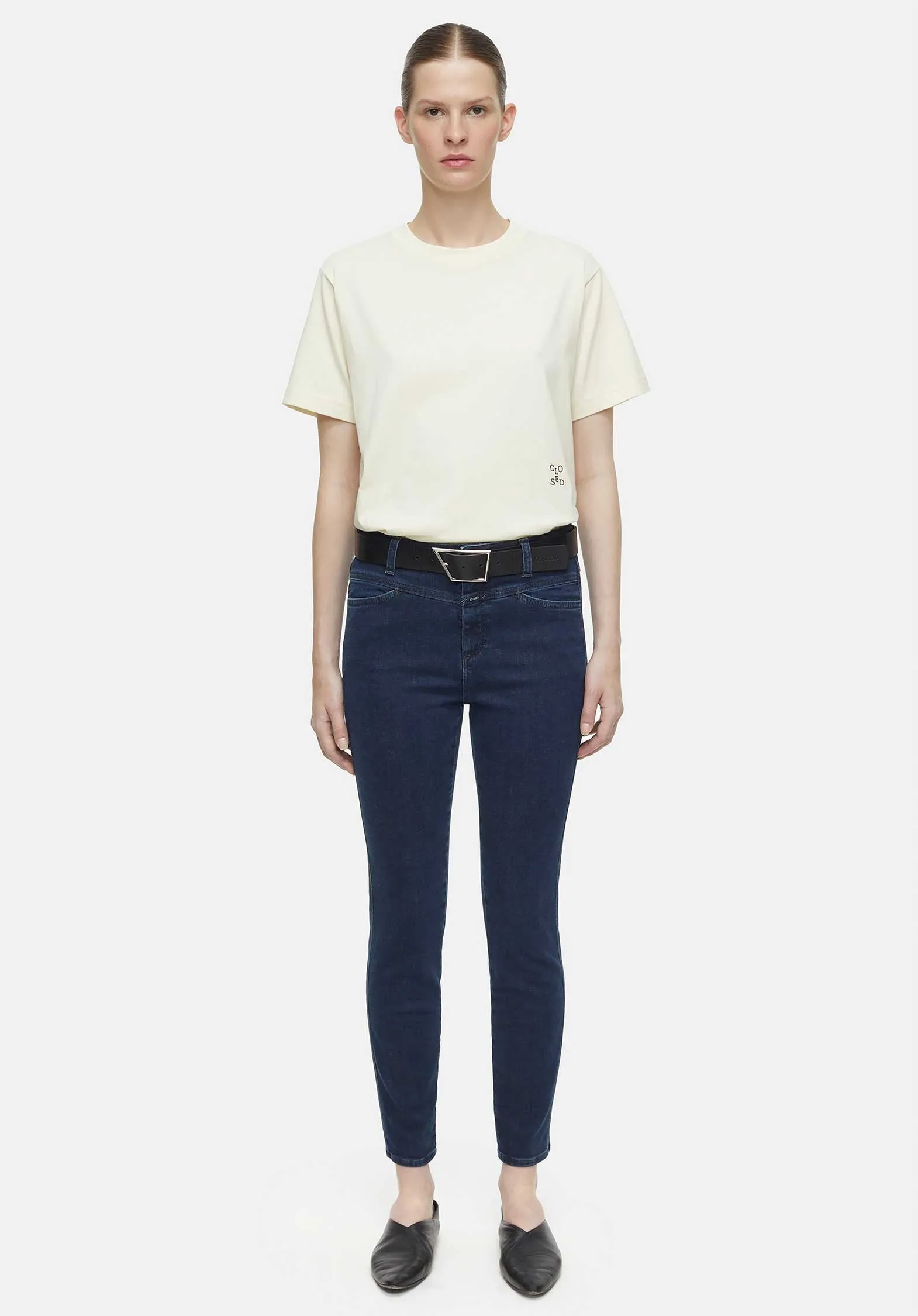 Jeans Skinny Pusher C22231-08s-27 Dunkelblau