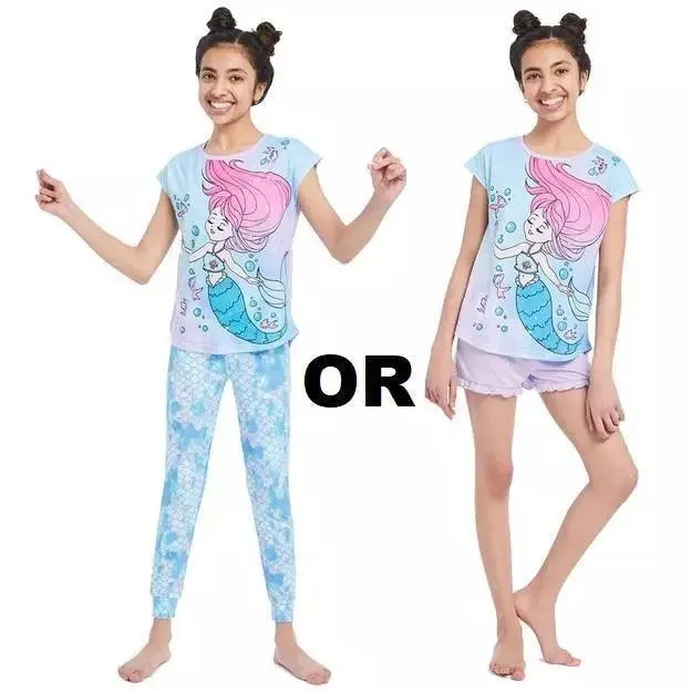 Jellifish Kids Mädchen Meerjungfrau Pyjamas - 3-teilig (4 bis 14 Jahre) Babykids Jellifish Kids