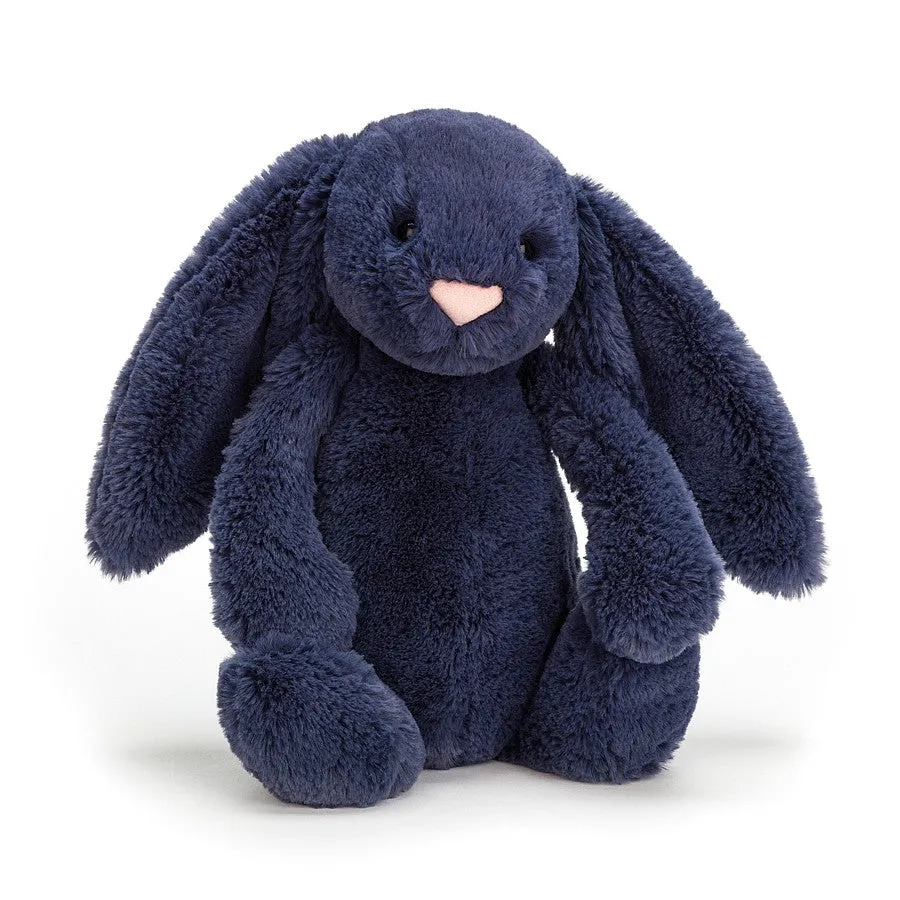 Jellycat Navy Schüchternes Häschen - Mittelgroß