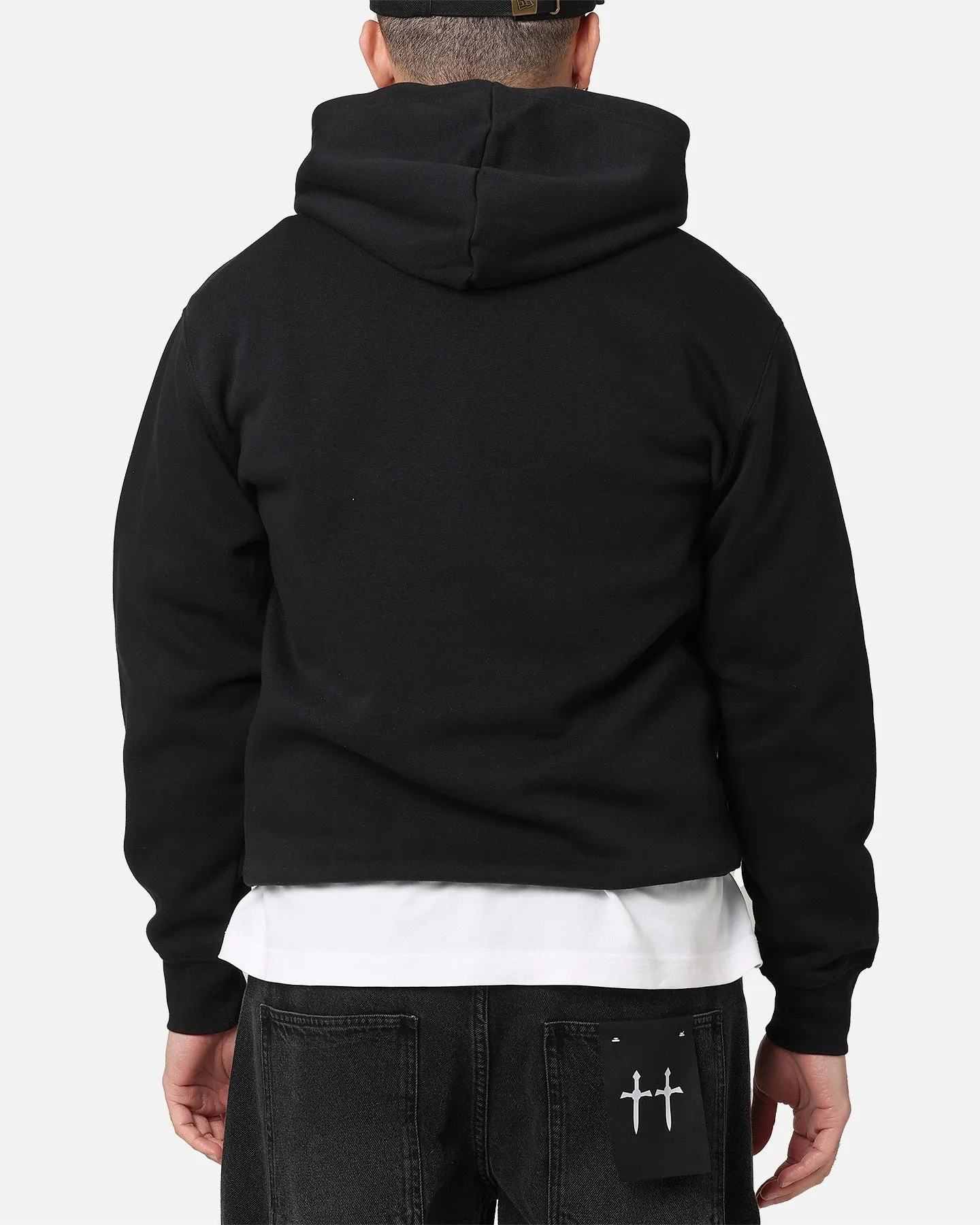 Jordan Brooklyn Fleece Pullover Hoodie Schwarz/Weiß