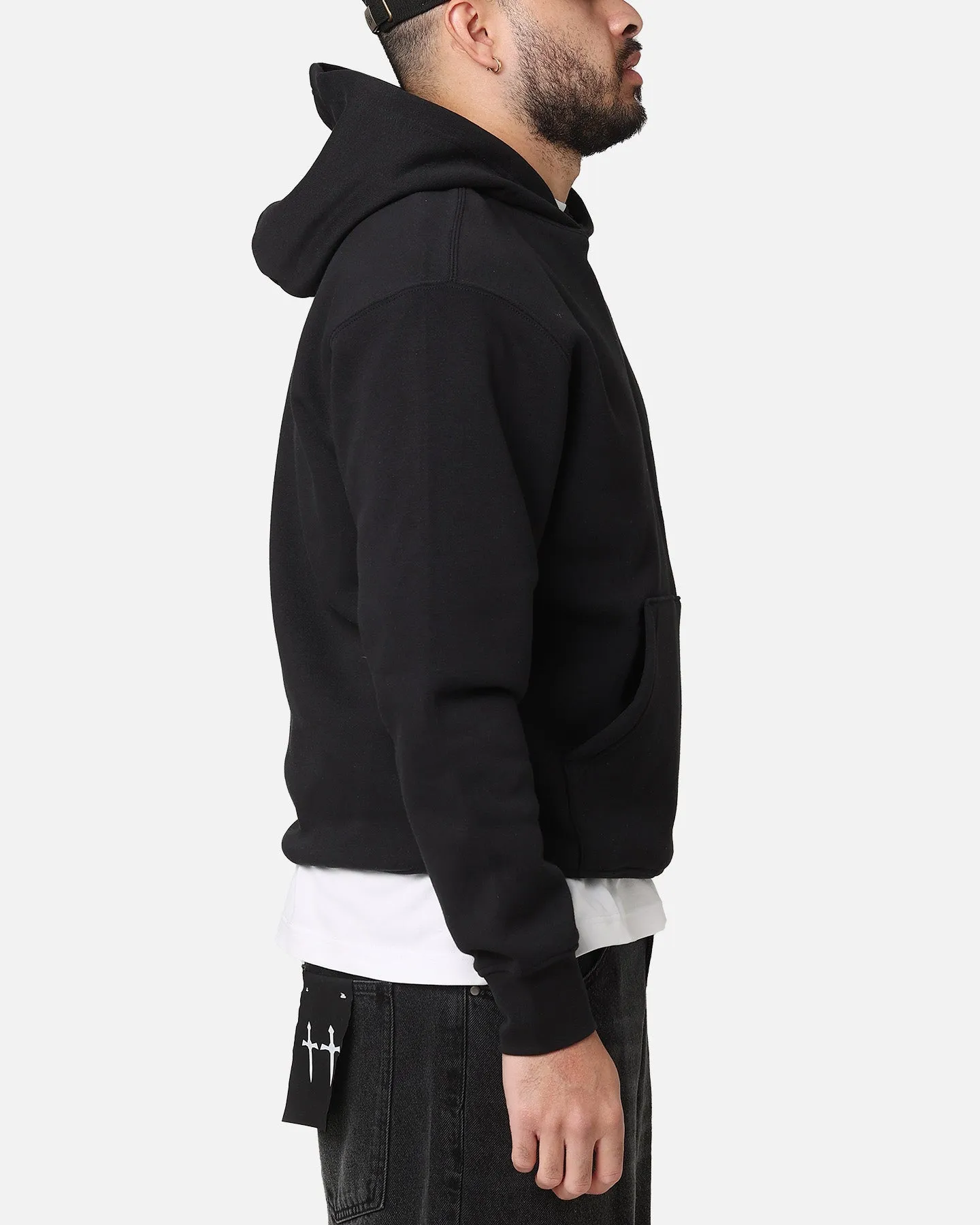 Jordan Brooklyn Fleece Pullover Hoodie Schwarz/Weiß