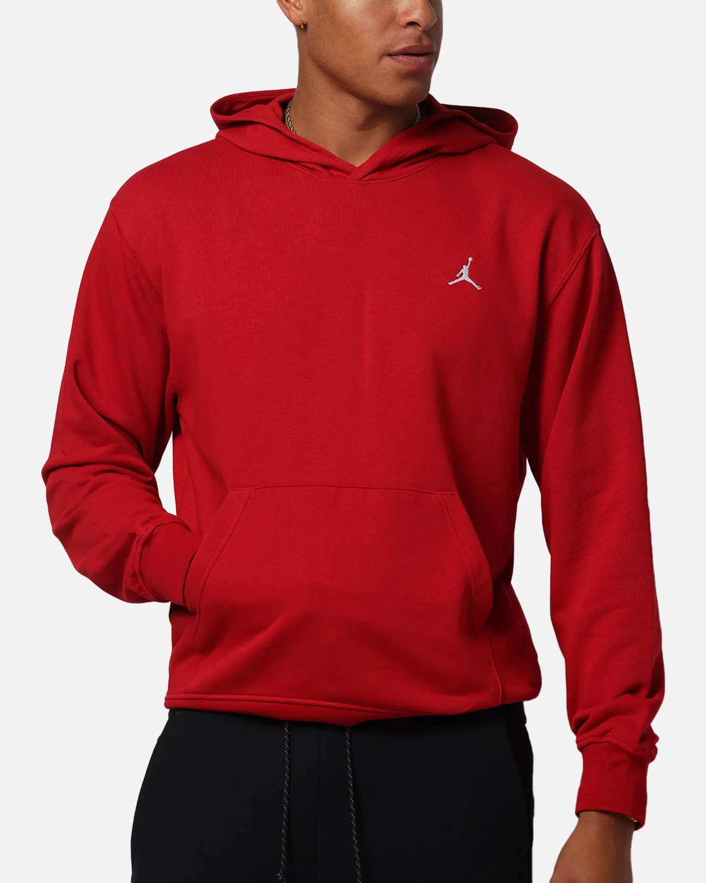 Jordan Brooklyn Fleece Pullover Hoodie Gym Rot/Weiß