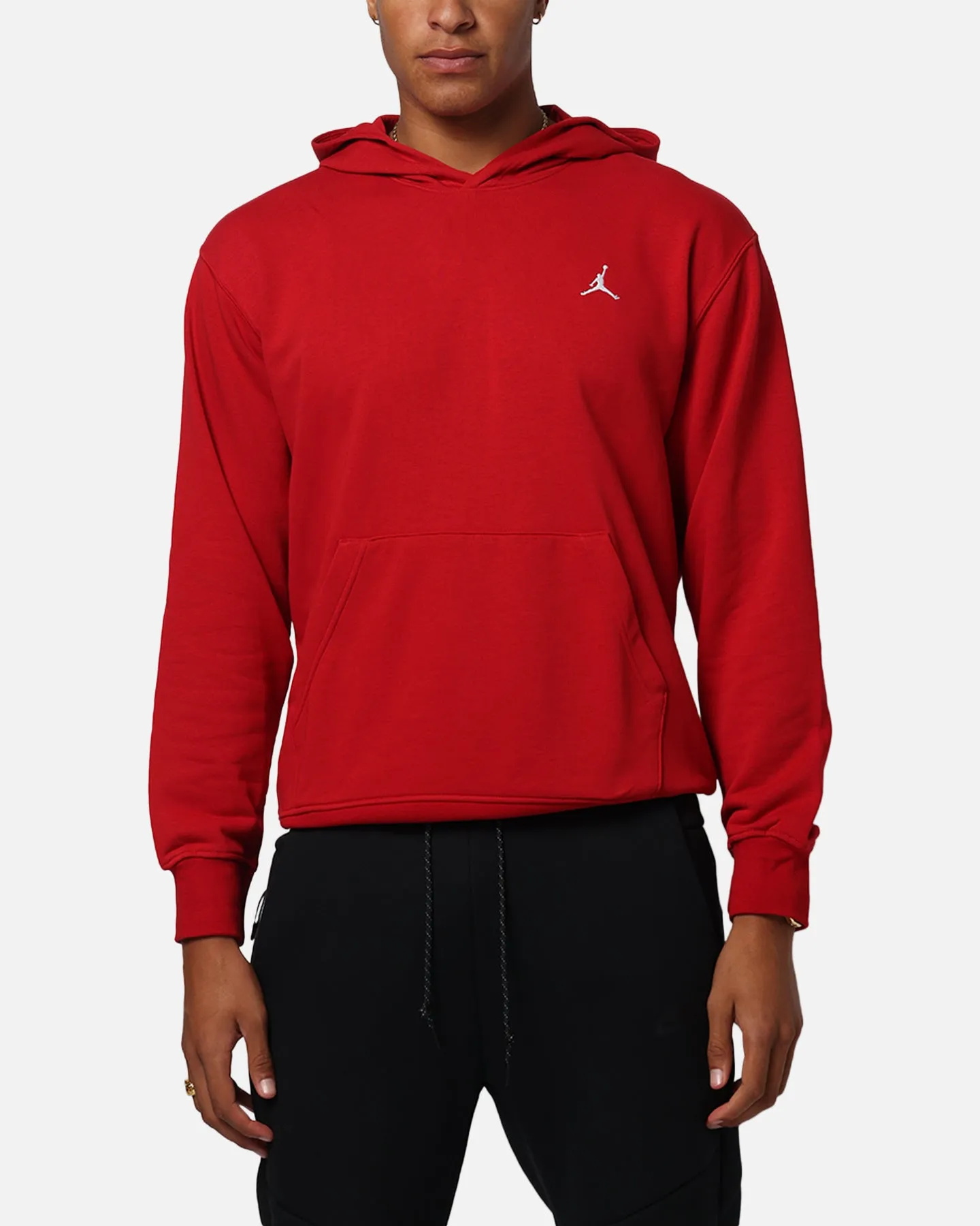 Jordan Brooklyn Fleece Pullover Hoodie Gym Rot/Weiß