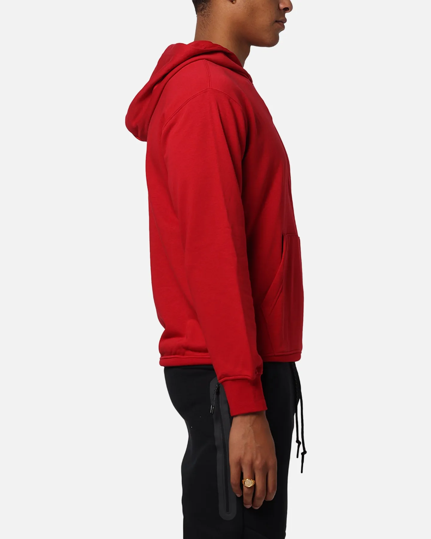 Jordan Brooklyn Fleece Pullover Hoodie Gym Rot/Weiß