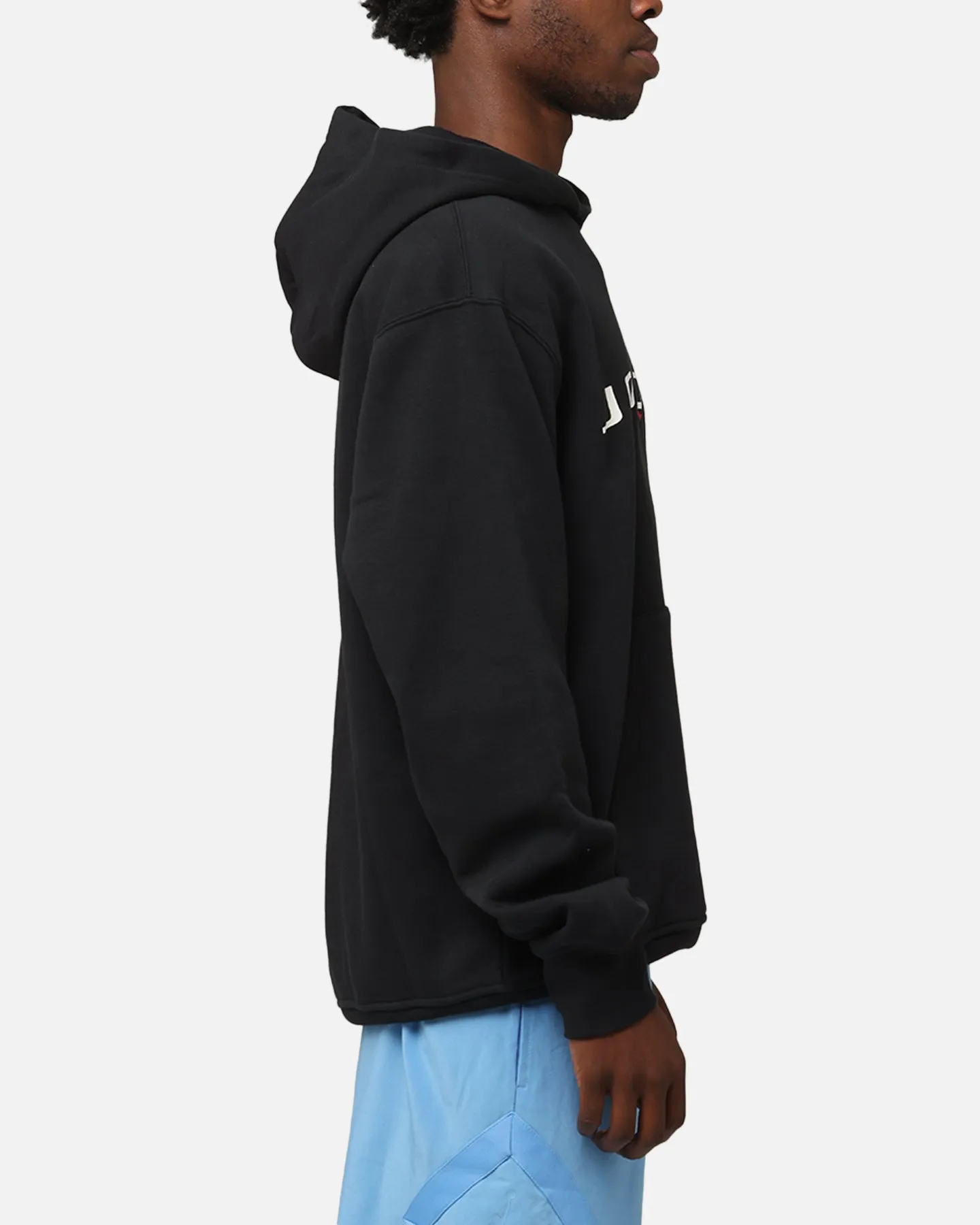 Jordan Essentials Fleece Air Stretch Kapuzenpullover Schwarz