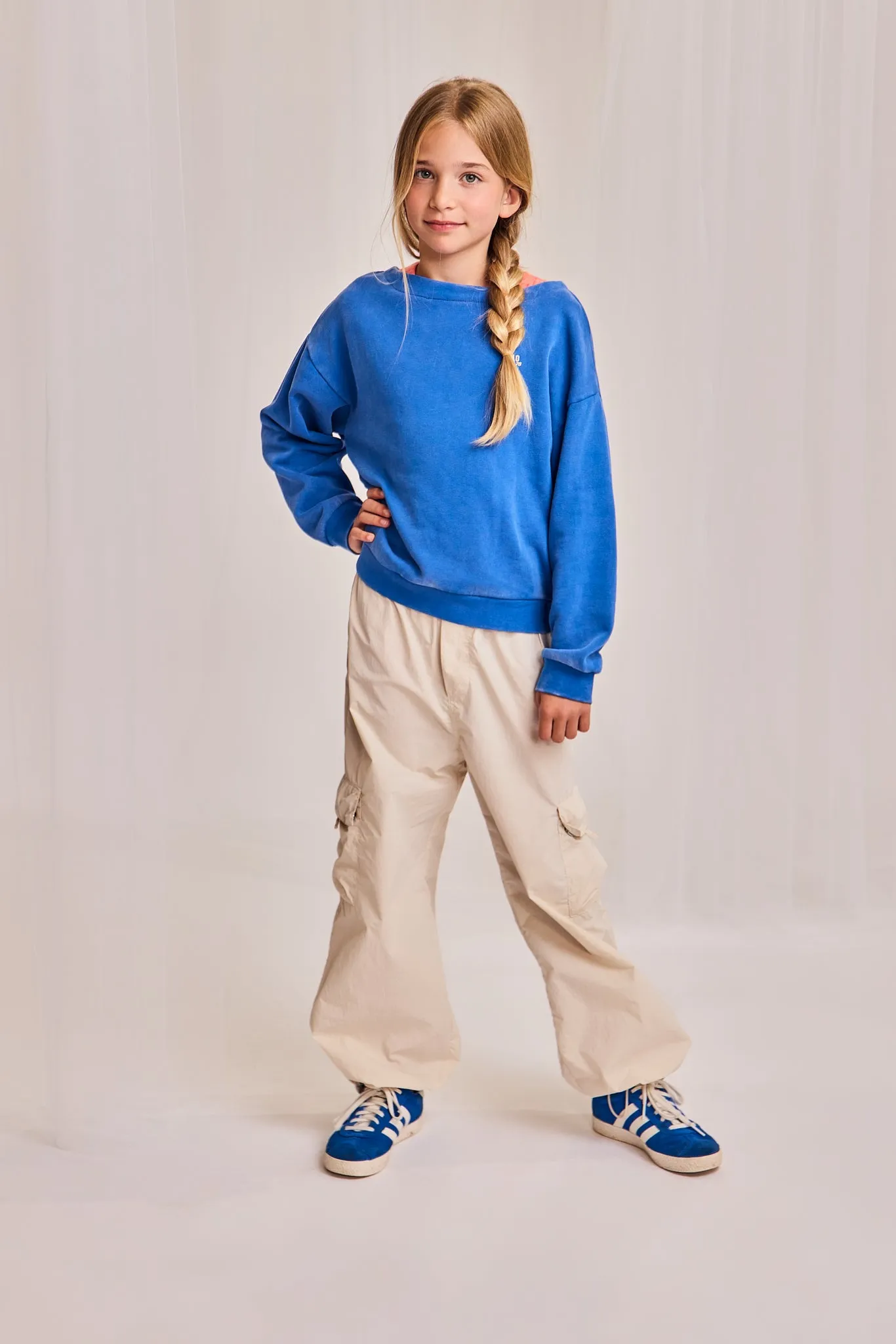 Kabo Pullover Logo SW 000707 - Helles Blau Ao76 Kleidung Jungen Mädchen