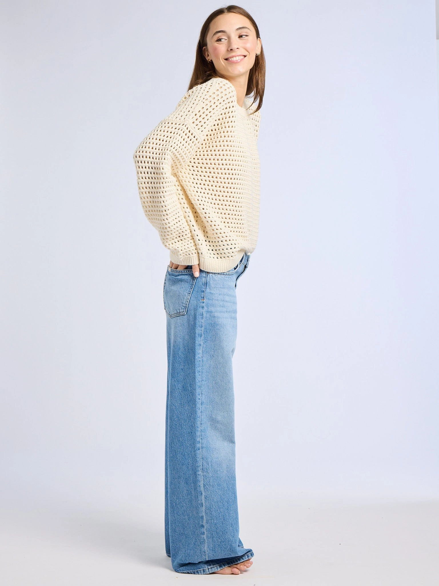 Kitty Pullover in Ivory