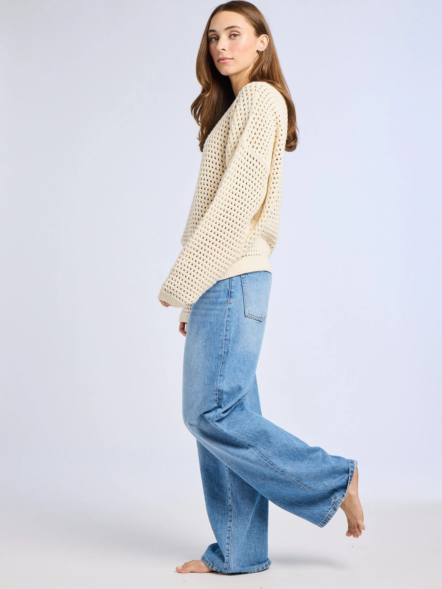 Kitty Pullover in Ivory