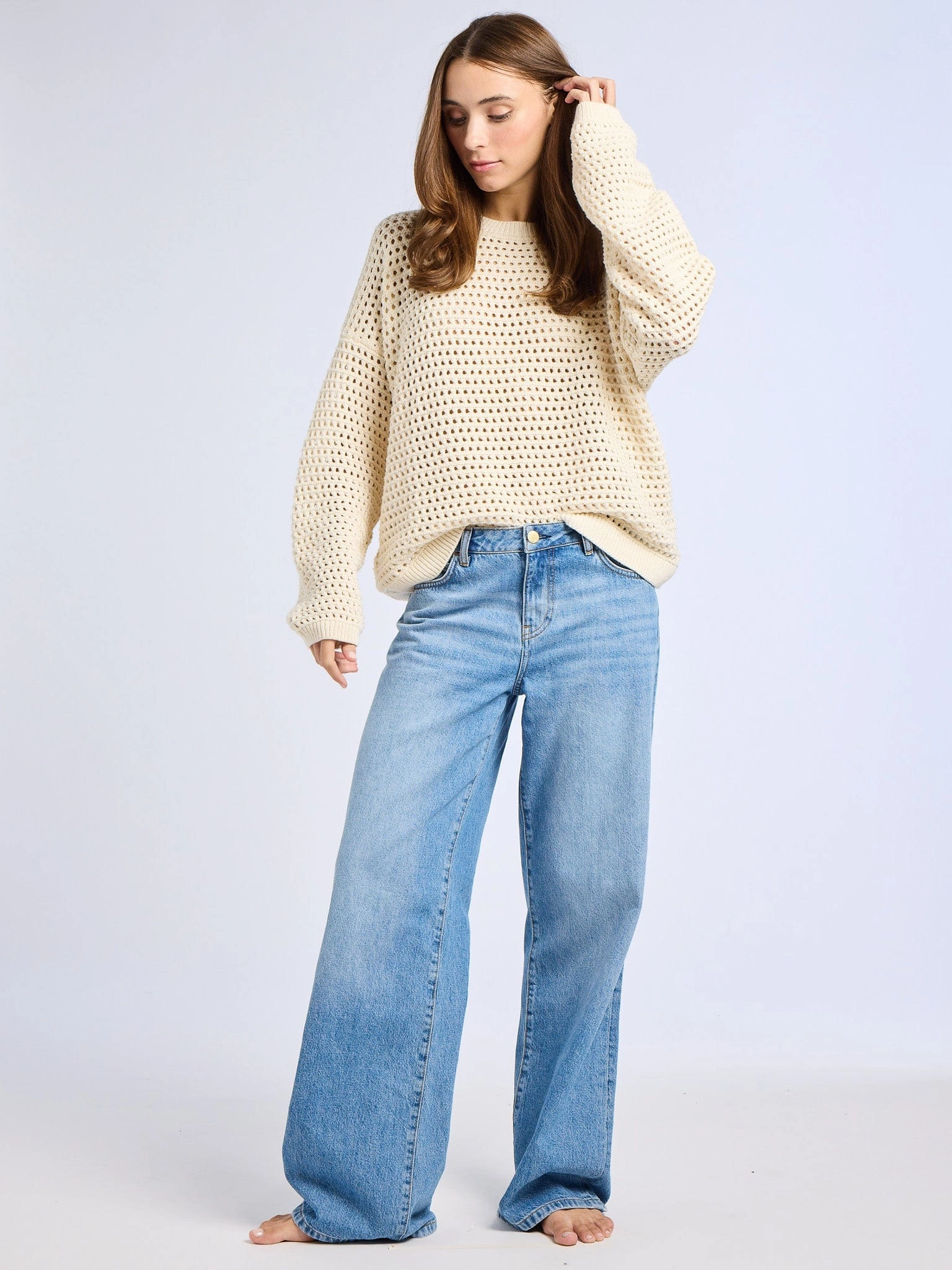 Kitty Pullover in Ivory
