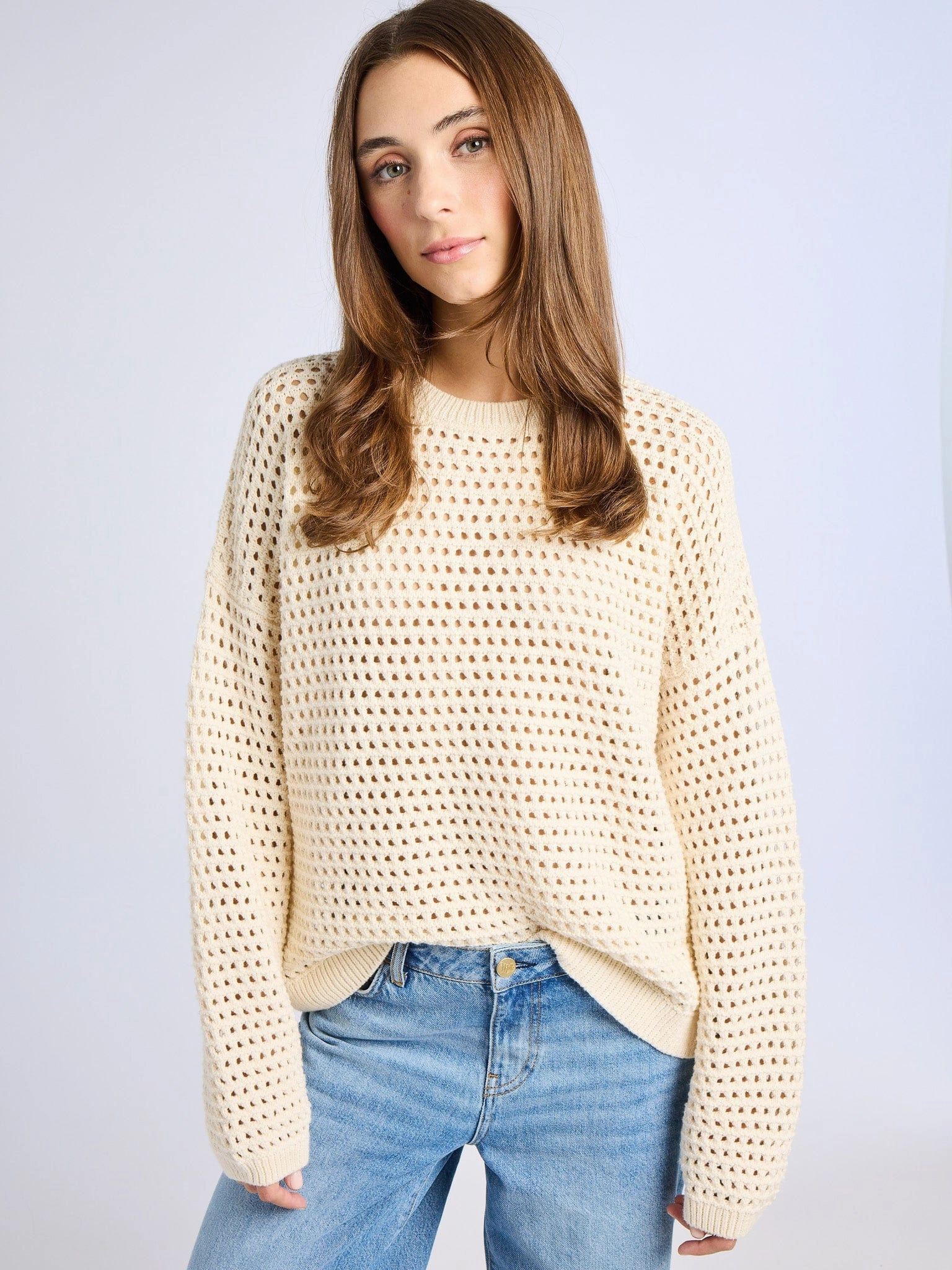 Kitty Pullover in Ivory
