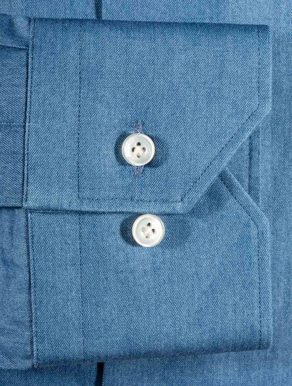Lee Denim Effekt Slim Fit Hemd Denim