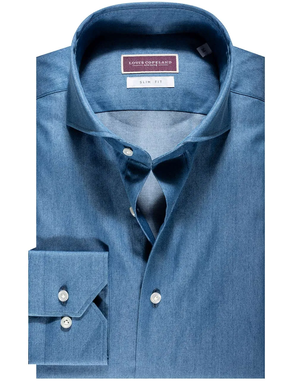 Lee Denim Effekt Slim Fit Hemd Denim