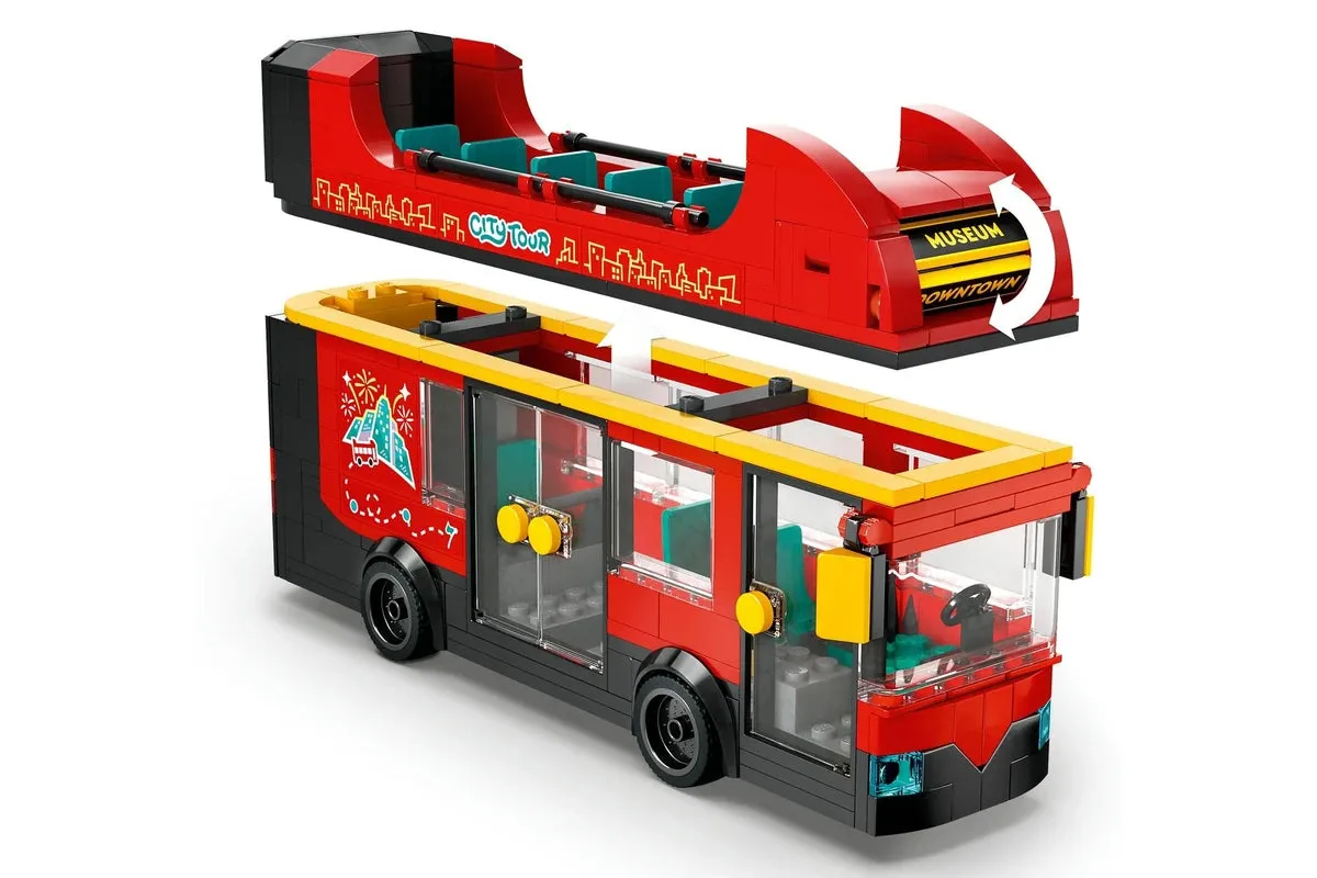 LEGO CITY Roter Doppeldecker-Sightseeingbus 60407