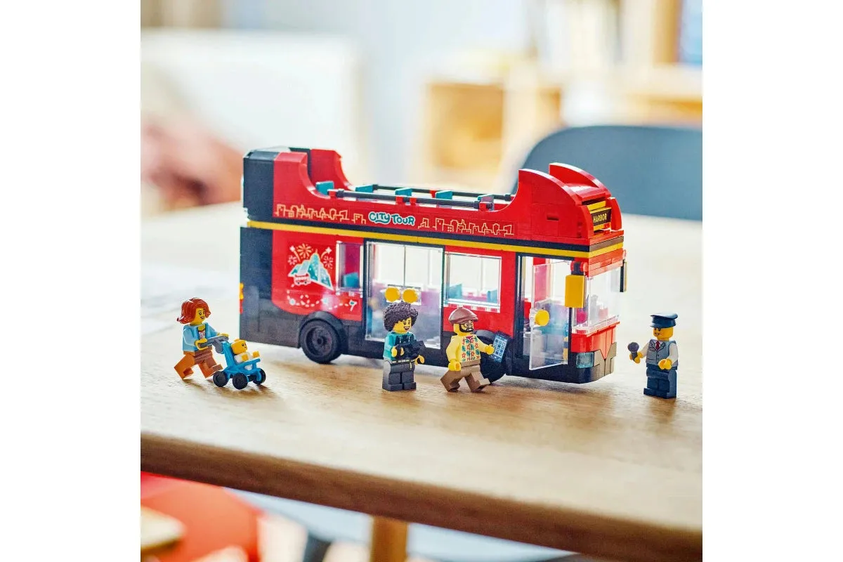 LEGO CITY Roter Doppeldecker-Sightseeingbus 60407