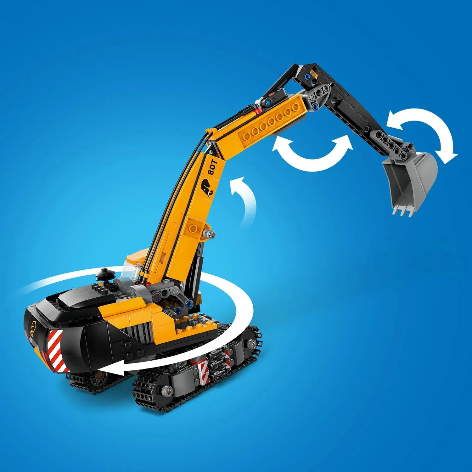 LEGO® City Gelber Bagger 60420