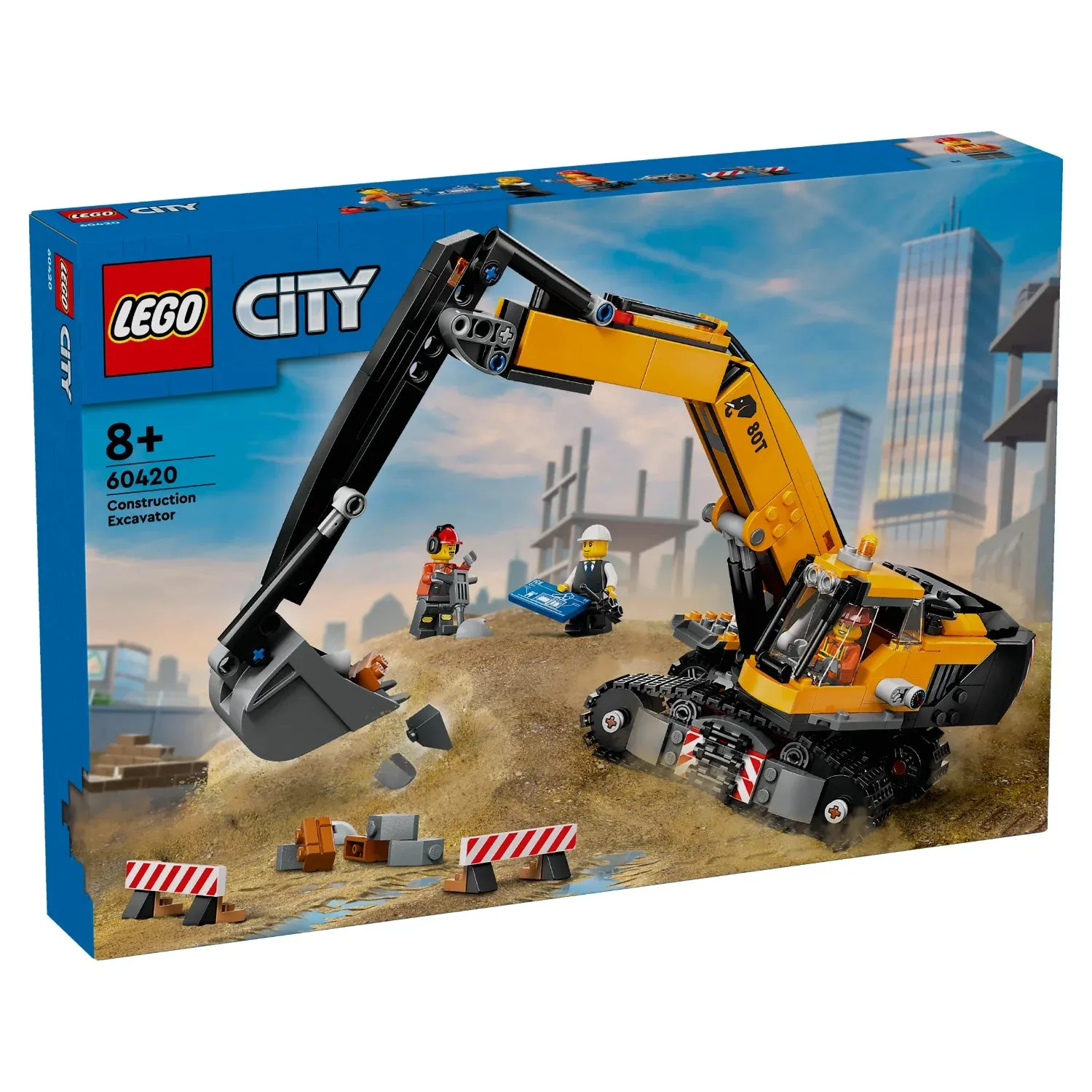 LEGO® City Gelber Bagger 60420