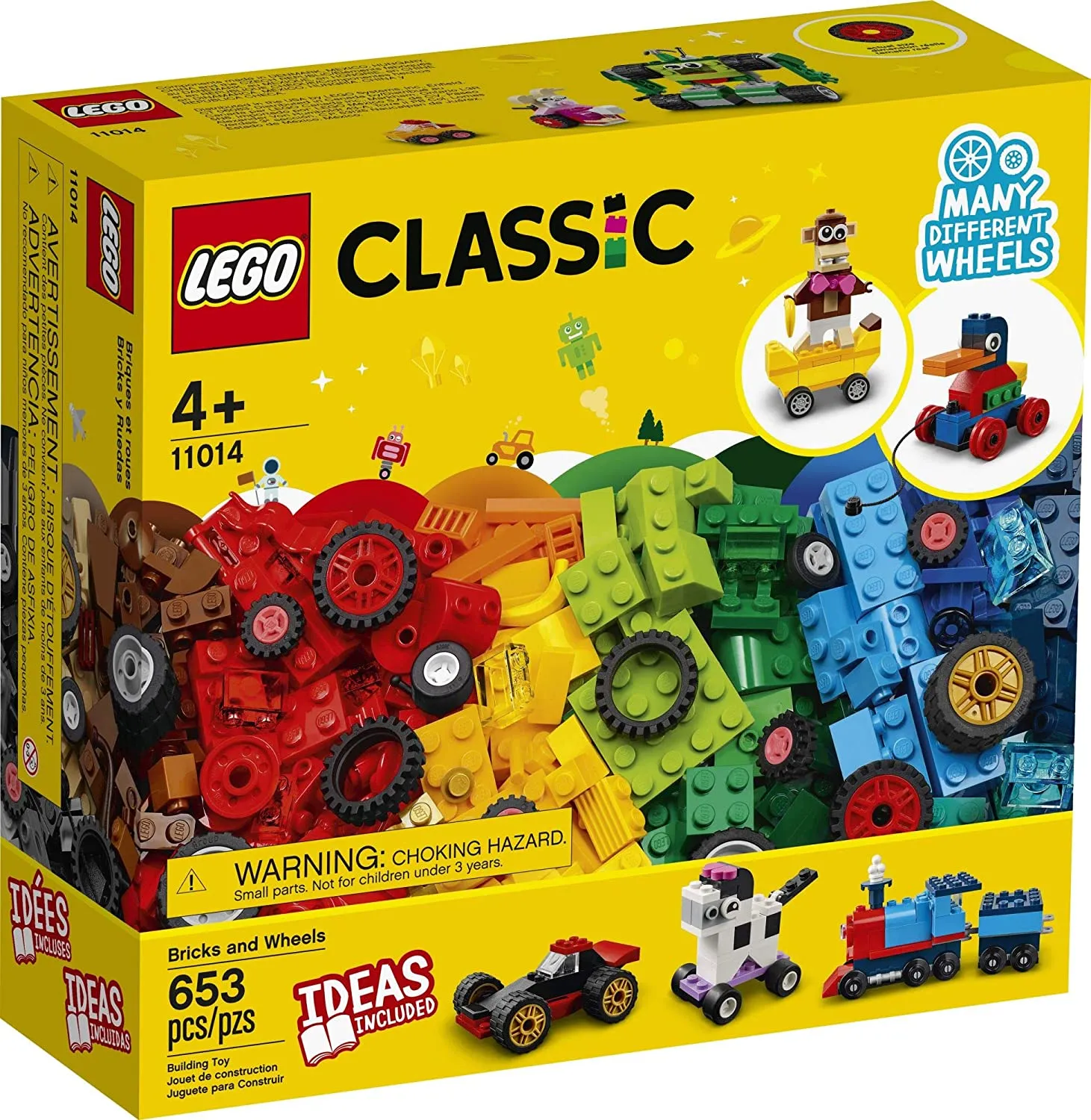 LEGO - Klassische Steine und Räder (11014)