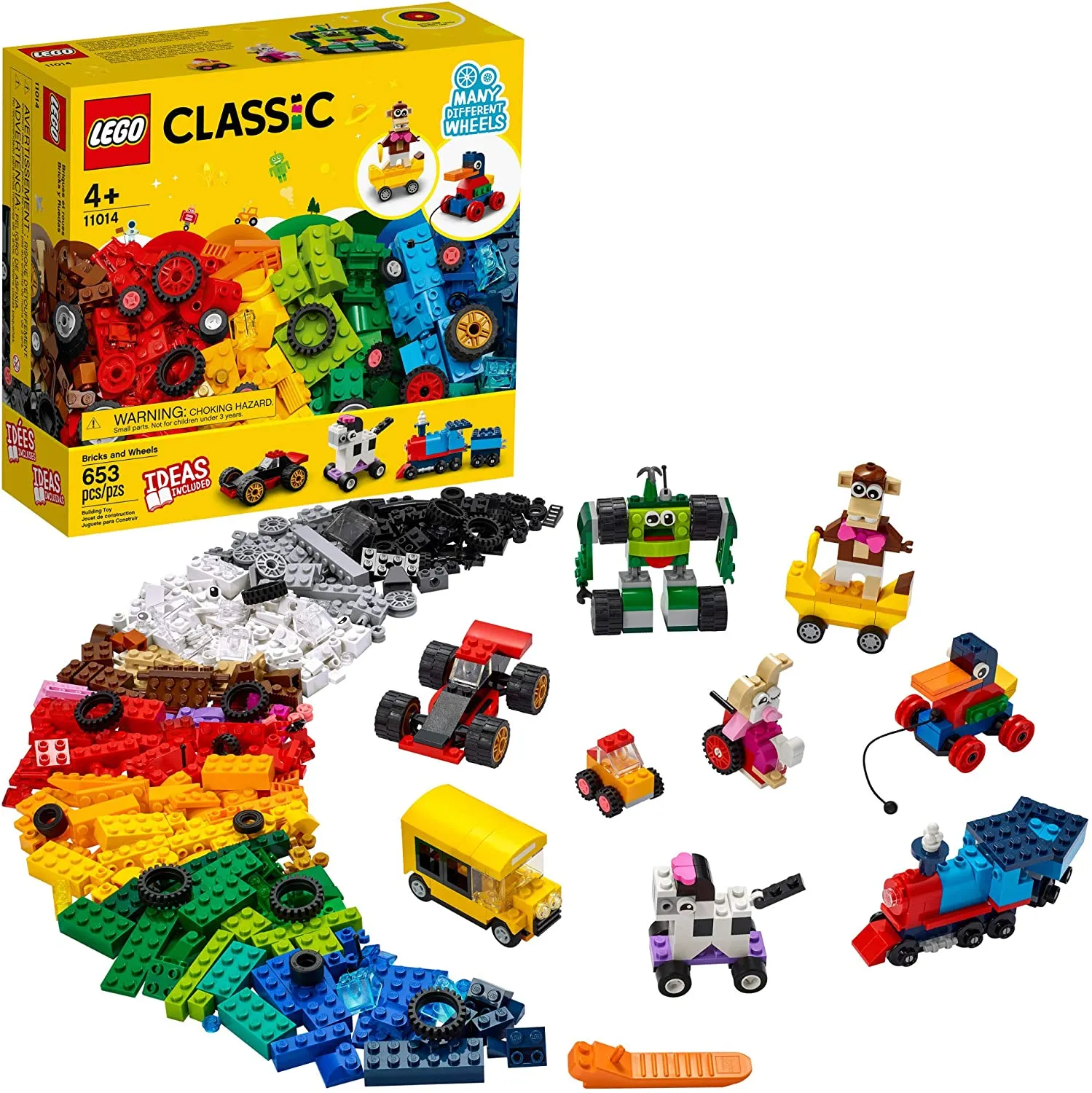 LEGO - Klassische Steine und Räder (11014)