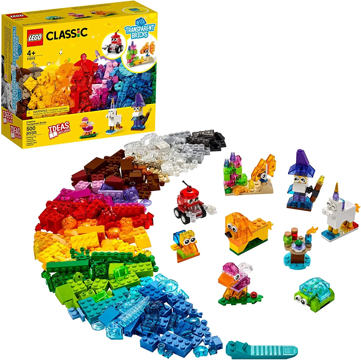 LEGO - Klassische Kreative Transparente Bausteine (11013)