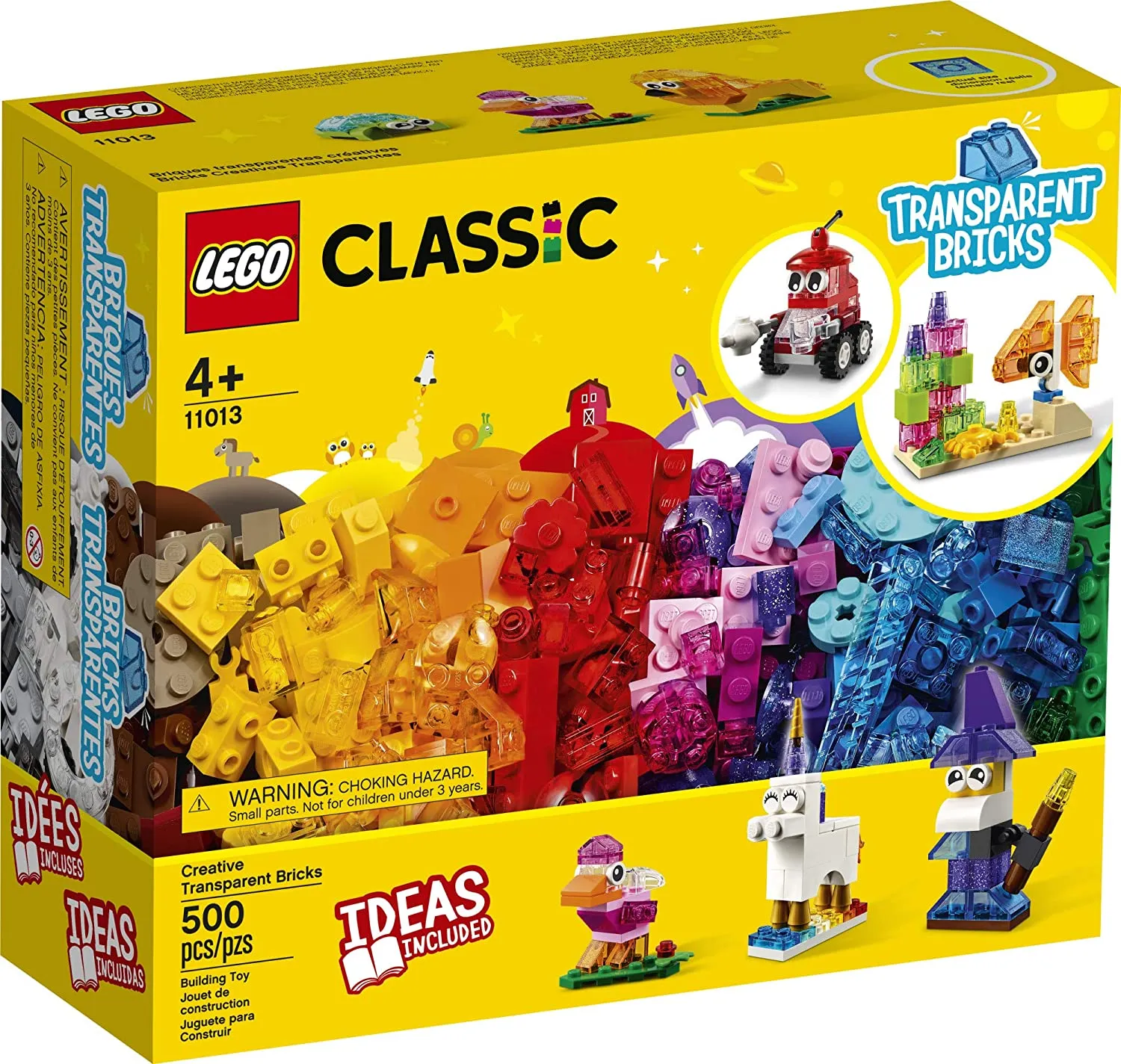 LEGO - Klassische Kreative Transparente Bausteine (11013)