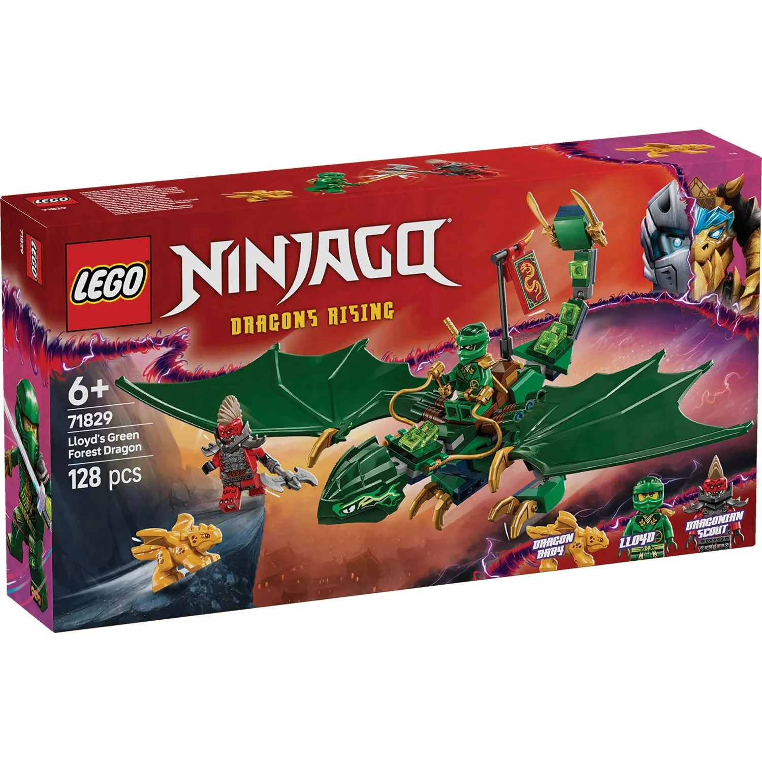 LEGO NINJAGO Lloyds Grüner Wald-Drache 71829