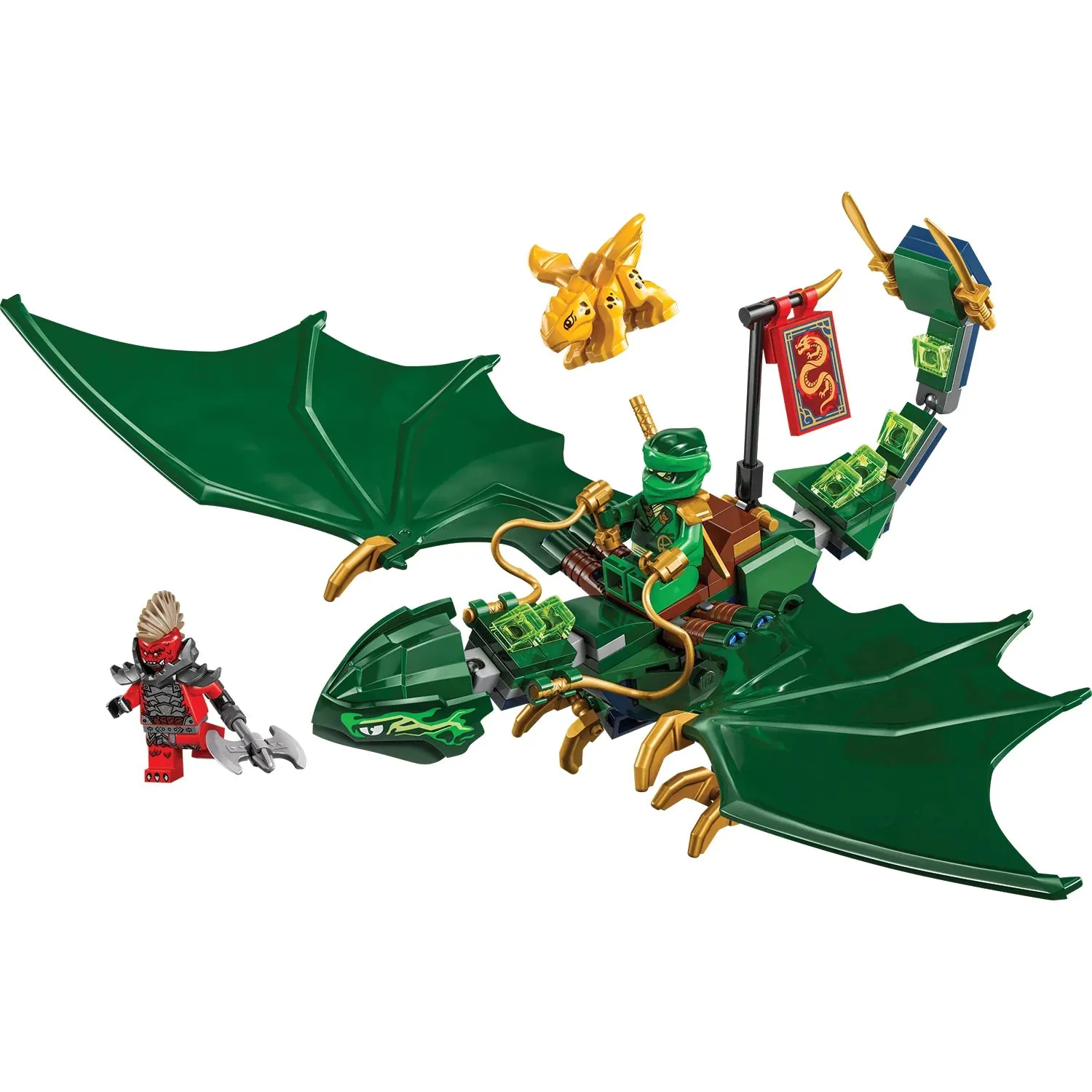 LEGO NINJAGO Lloyds Grüner Wald-Drache 71829