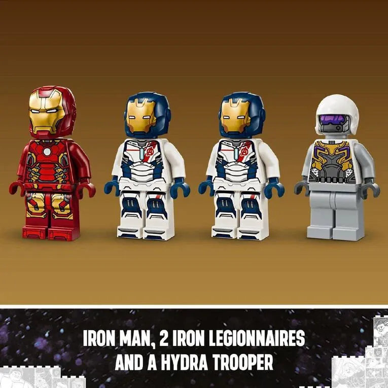 LEGO Super Heroes Marvel Iron Man & Iron Legion gegen Hydra-Soldat 76288
