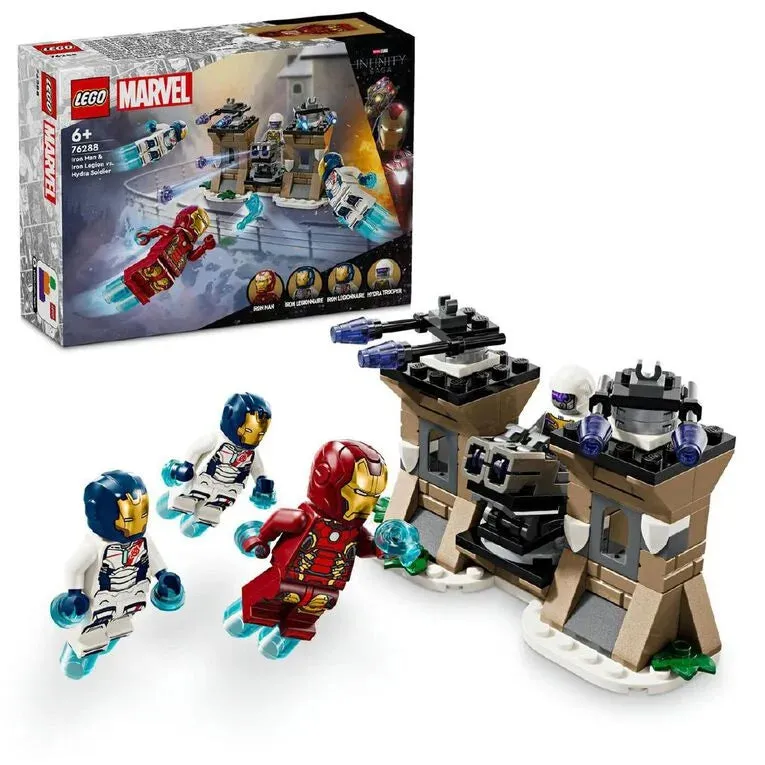 LEGO Super Heroes Marvel Iron Man & Iron Legion gegen Hydra-Soldat 76288