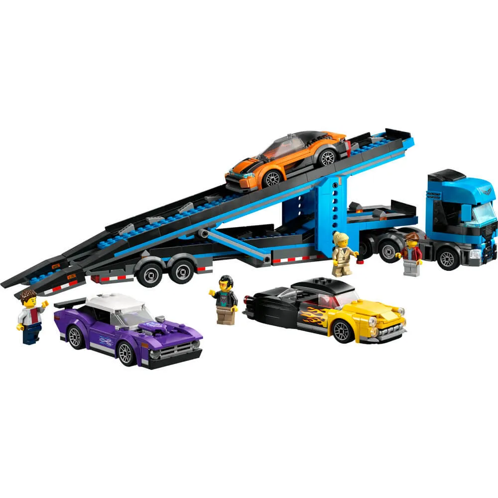 LEGO® Spielzeug LEGO® City Auto-Transporter mit Sportwagen Bauset mit 998 Teilen (60408)