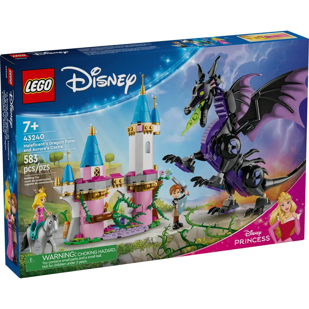 LEGO® Spielzeug LEGO® Disney Prinzessin Maleficents Drachenform Bauset mit 583 Teilen (43240)