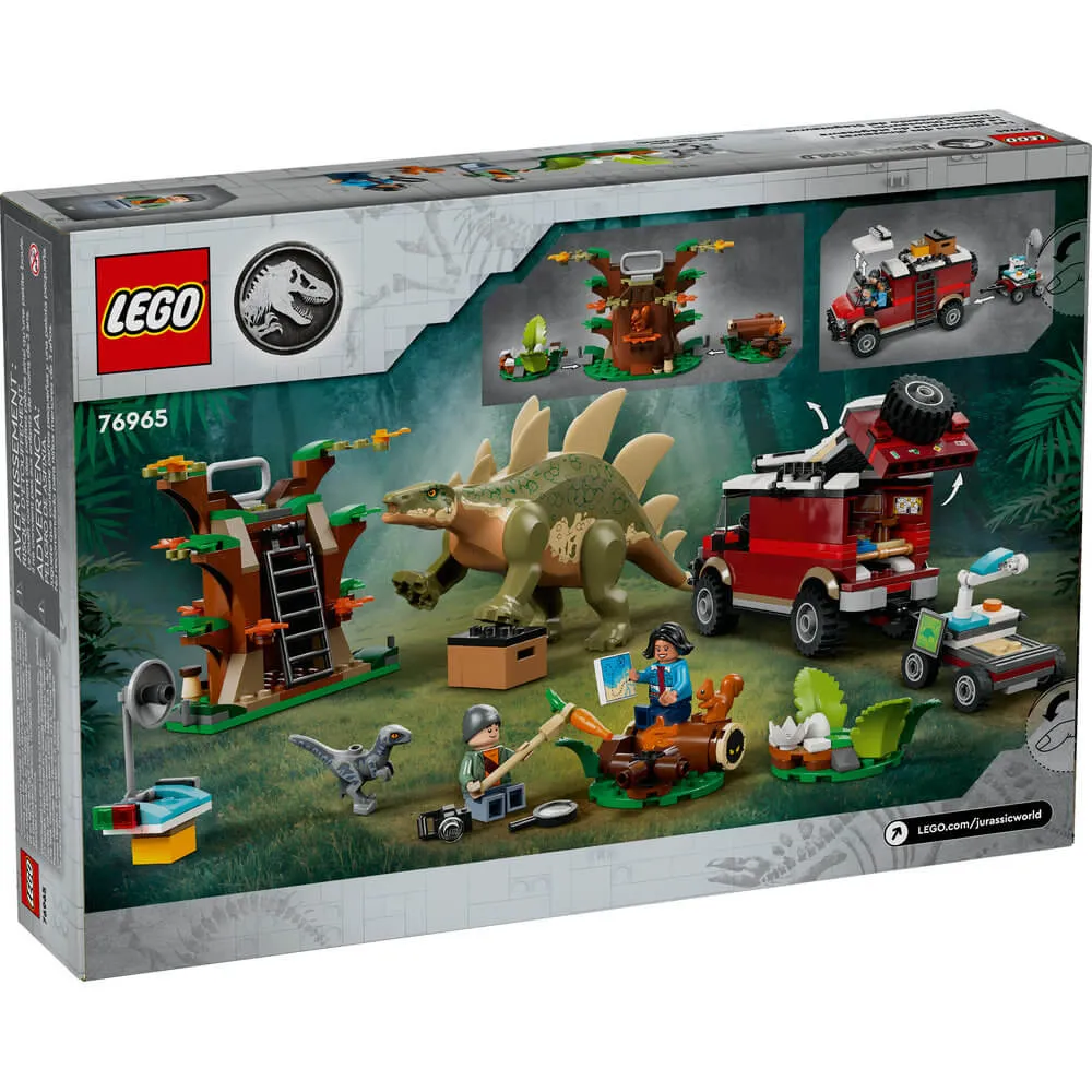 LEGO® Spielzeug LEGO® Jurassic World Dinosaurier-Missionen: Stegosaurus-Entdeckung Bauset mit 420 Teilen (76965)