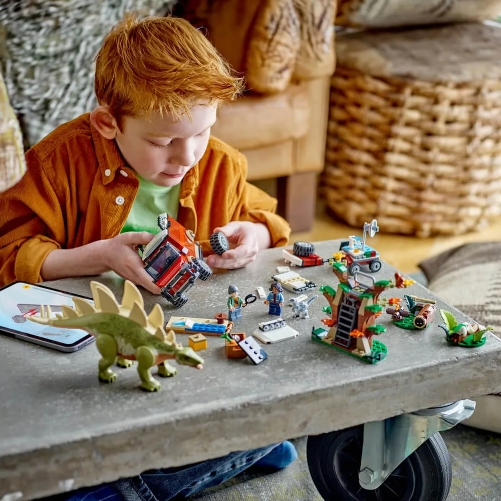 LEGO® Spielzeug LEGO® Jurassic World Dinosaurier-Missionen: Stegosaurus-Entdeckung Bauset mit 420 Teilen (76965)