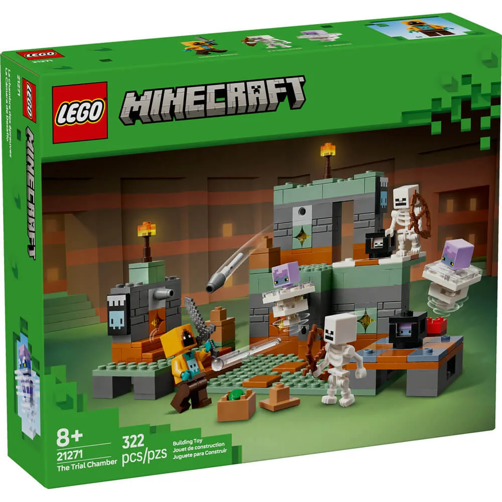 LEGO® Spielzeug LEGO® Minecraft Die Prüfkammer Bauset mit 322 Teilen (21271)
