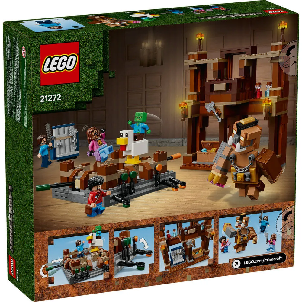 LEGO® Spielzeug LEGO® Minecraft Waldland-Herrenhaus Kampfring Bauset mit 491 Teilen (21272)