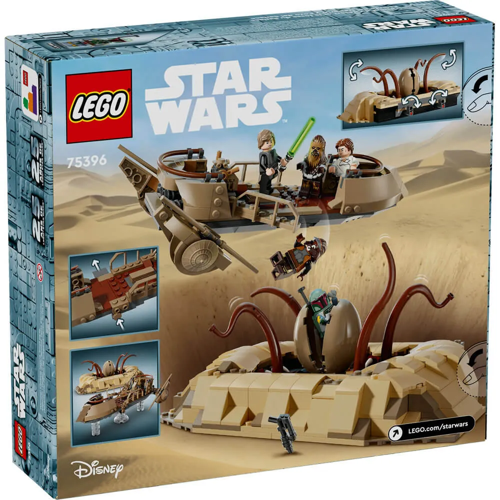 Lego® Spielzeug LEGO® Star Wars Wüsten-Skiff & Sarlacc-Grube Bauset mit 558 Teilen (75396)