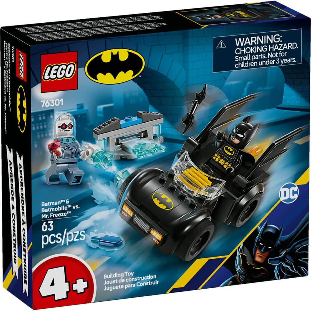 LEGO® Spielzeug LEGO® Super Heroes DC Batman & Batmobile vs. Mr. Freeze Bauset 76301