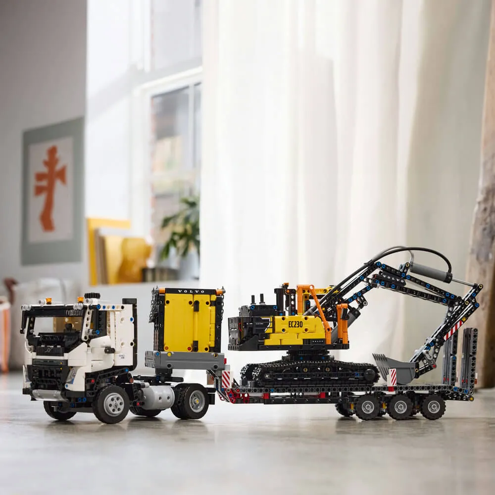 Lego® Spielzeug LEGO® Technic Volvo FMX LKW & EC230 Elektrobagger Bauset mit 2274 Teilen (42175)