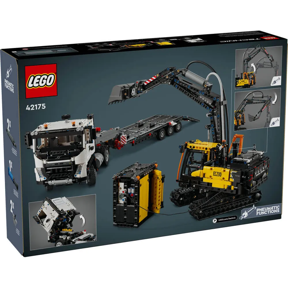 Lego® Spielzeug LEGO® Technic Volvo FMX LKW & EC230 Elektrobagger Bauset mit 2274 Teilen (42175)