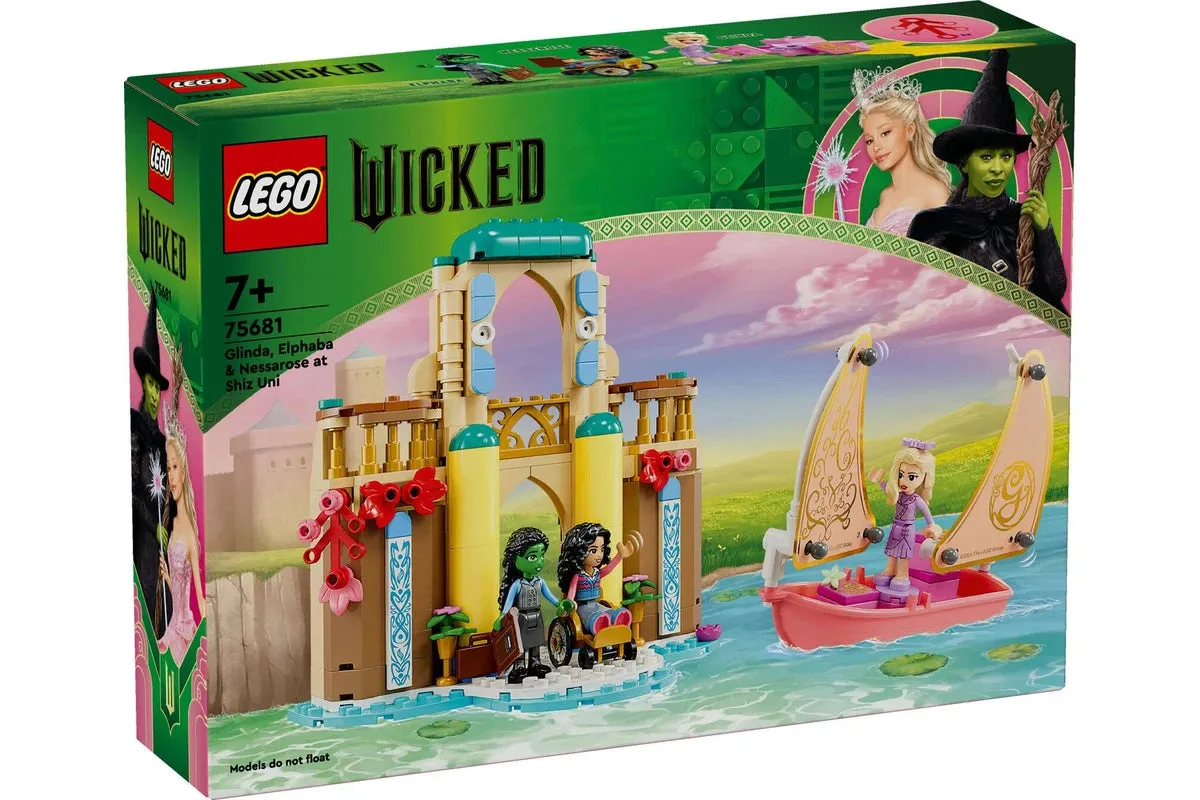 LEGO Wicked Glinda Elphaba & Nessarose an der Shiz University 75681
