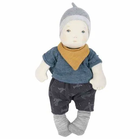 Les Bebes Puppe & Tragbett