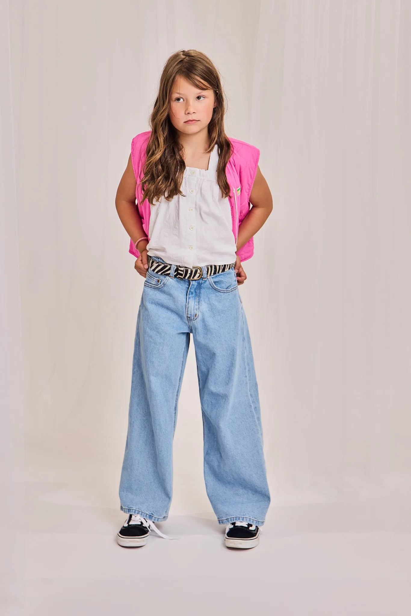 Leyla Jeans Hose 001020 - Leichtgewaschen Ao76 Kleidung Jungen Mädchen