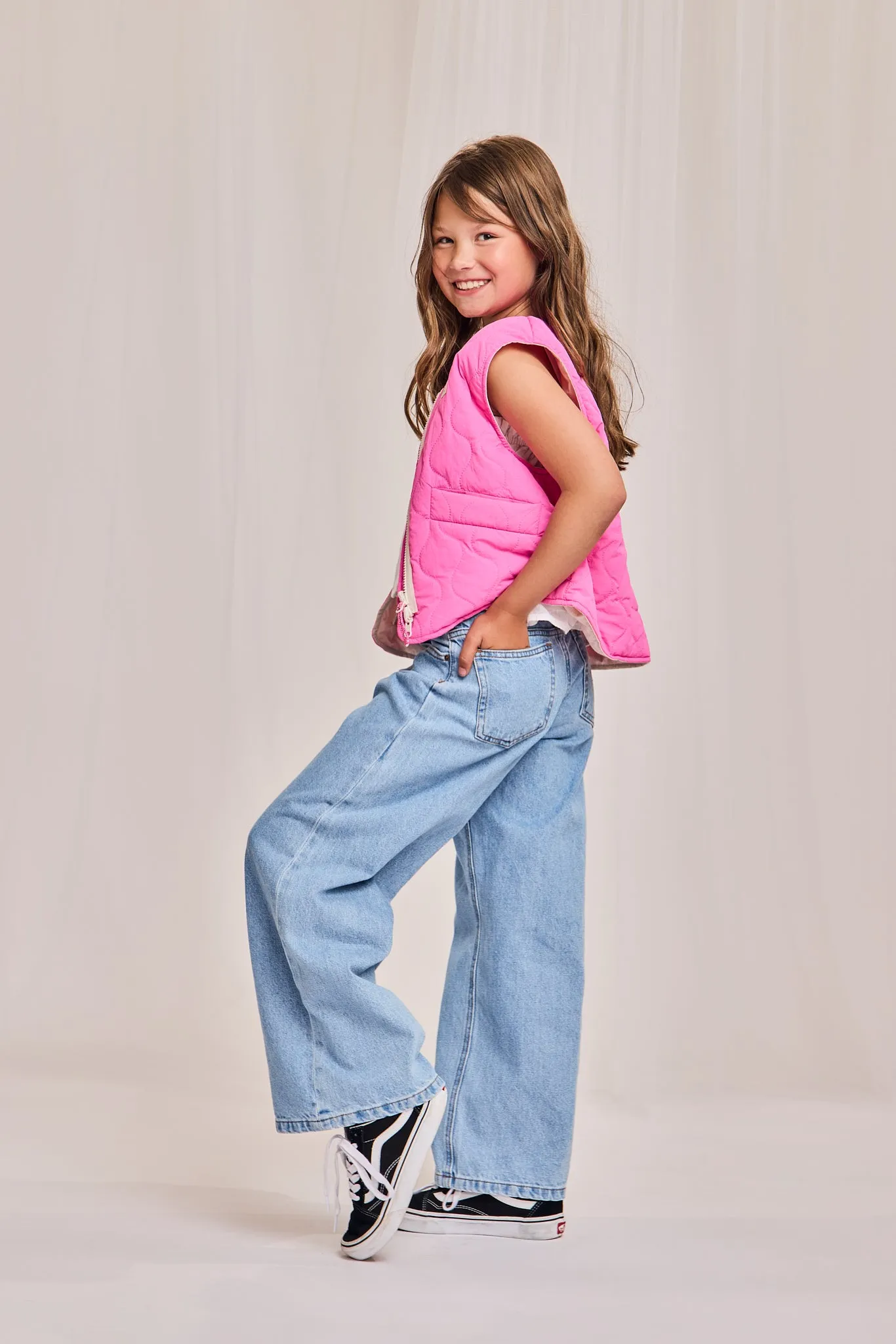 Leyla Jeans Hose 001020 - Leichtgewaschen Ao76 Kleidung Jungen Mädchen