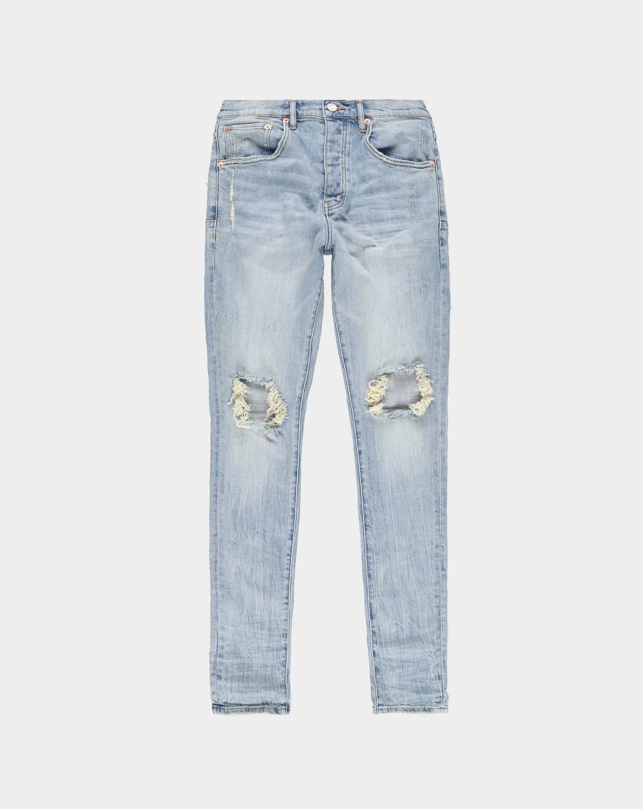Hellindigoblaue Ausweitung Jeans