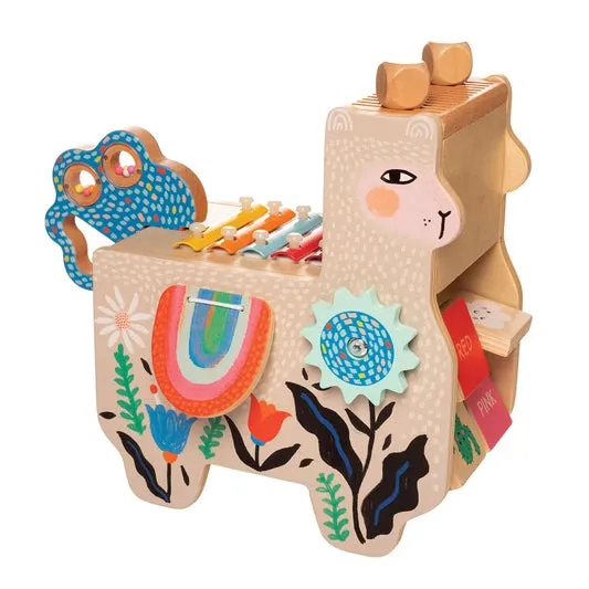 Lili Musical Llama - Holz-Musikstation